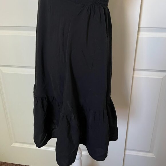 Old Navy Black Adjustable Straps Sweetheart Neck Sundress Size Small - Picture 5 of 9